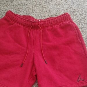 Jordan Crimson Sweat Shorts
